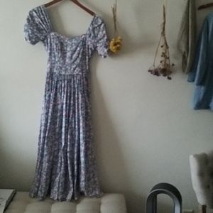 Laura Ashley vintage floral dress